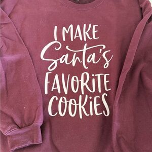 Maroon Christmas  Sweatshirt